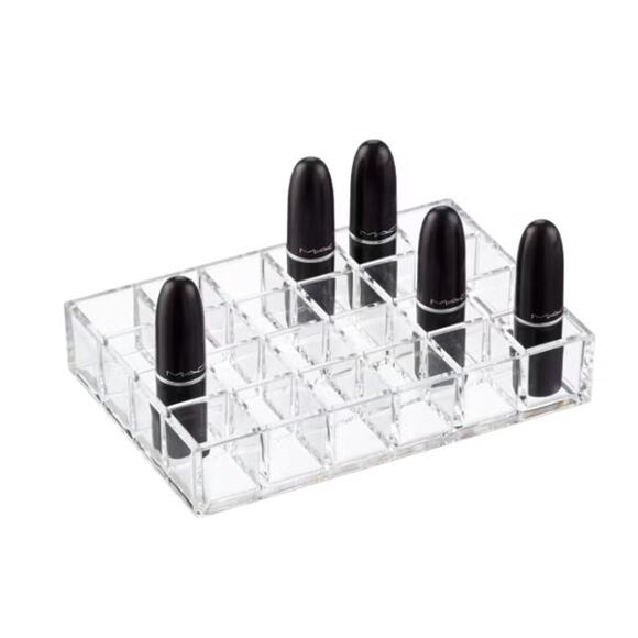 The Container Store 24-Section Luxe Acrylic Lipstick Organizer - Picture 1 of 2